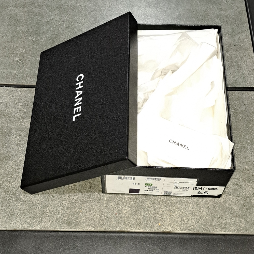 CHANEL SHOE BOX